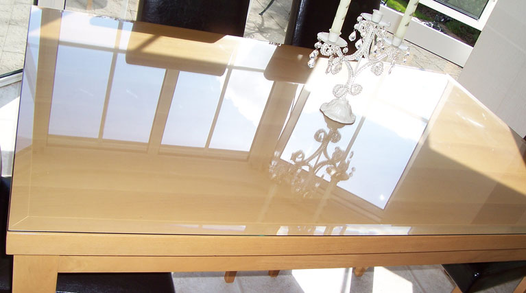 Protect Table With Custom Glass