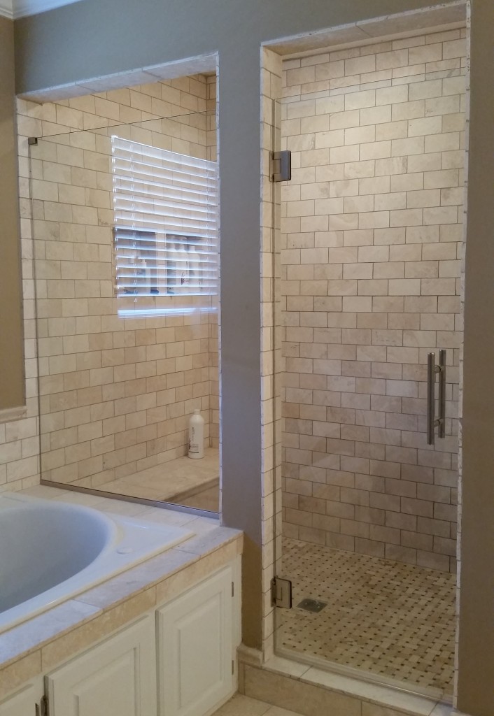 Heavy Glass Shower Subway Tiles