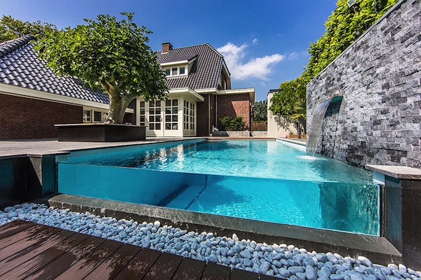 Glass Walled Pool