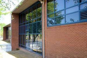 school glass curtain wall installation Kansas City