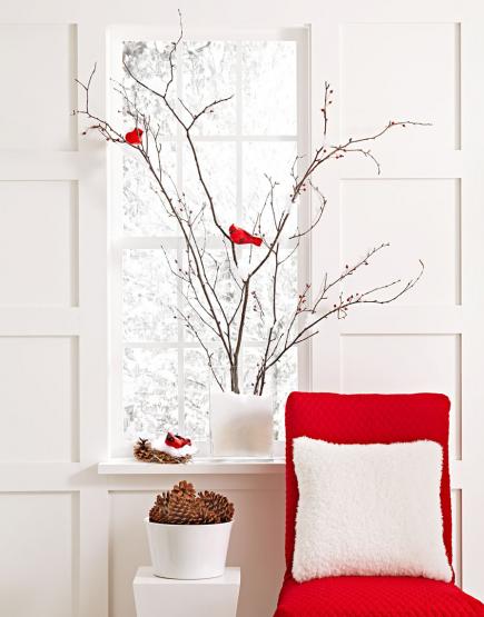birds of a feather indoor holiday decorating